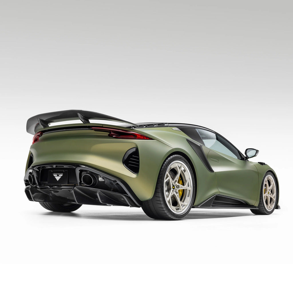VORSTEINER LOE1031 Бічні спідниці LR-52 (сатиновий карбон) для LOTUS Emira 2024- Photo-8 