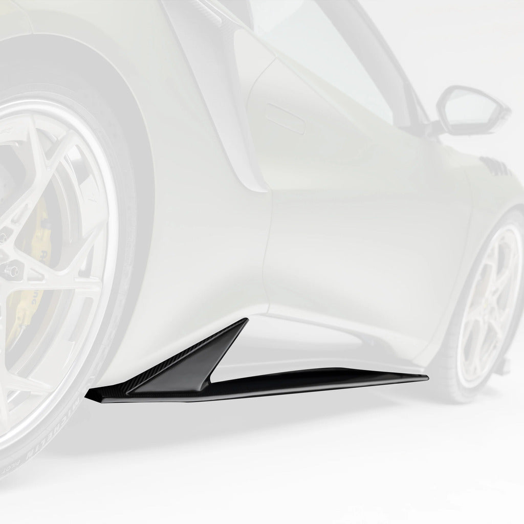 VORSTEINER LOE1031 Бічні спідниці LR-52 (сатиновий карбон) для LOTUS Emira 2024- Photo-0 