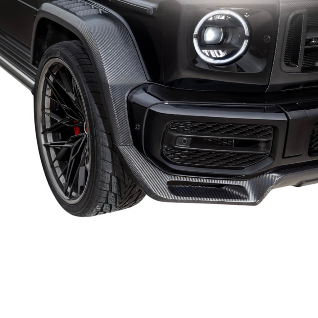 VORSTEINER MEV2020 Передній спойлер VRS (глянцевий карбон) для MERCEDES-BENZ G63 AMG Photo-0 