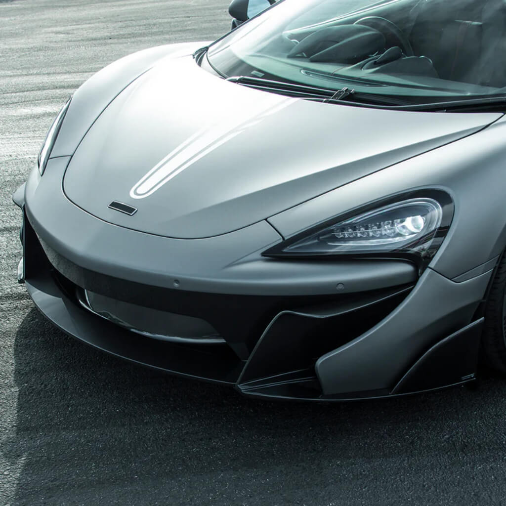VORSTEINER MVR1110 Передній бампер зі сплітером 570-VX (глянцевий карбон) для MCLAREN 570S 2015-2021 Photo-1 