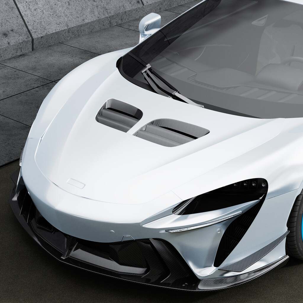 VORSTEINER MVS4080 Капот GP-63 (глянцевий карбон) для MCLAREN Artura 2023- Photo-1 