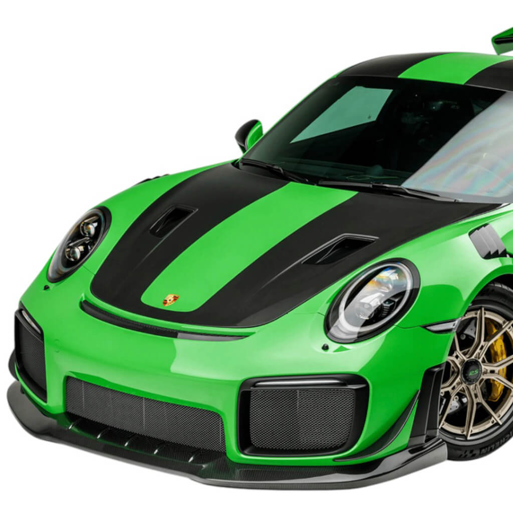 VORSTEINER POV2021 Передній спойлер (сатиновий карбон) для PORSCHE 911 GT2RS (991) 2017-2019 Photo-0 