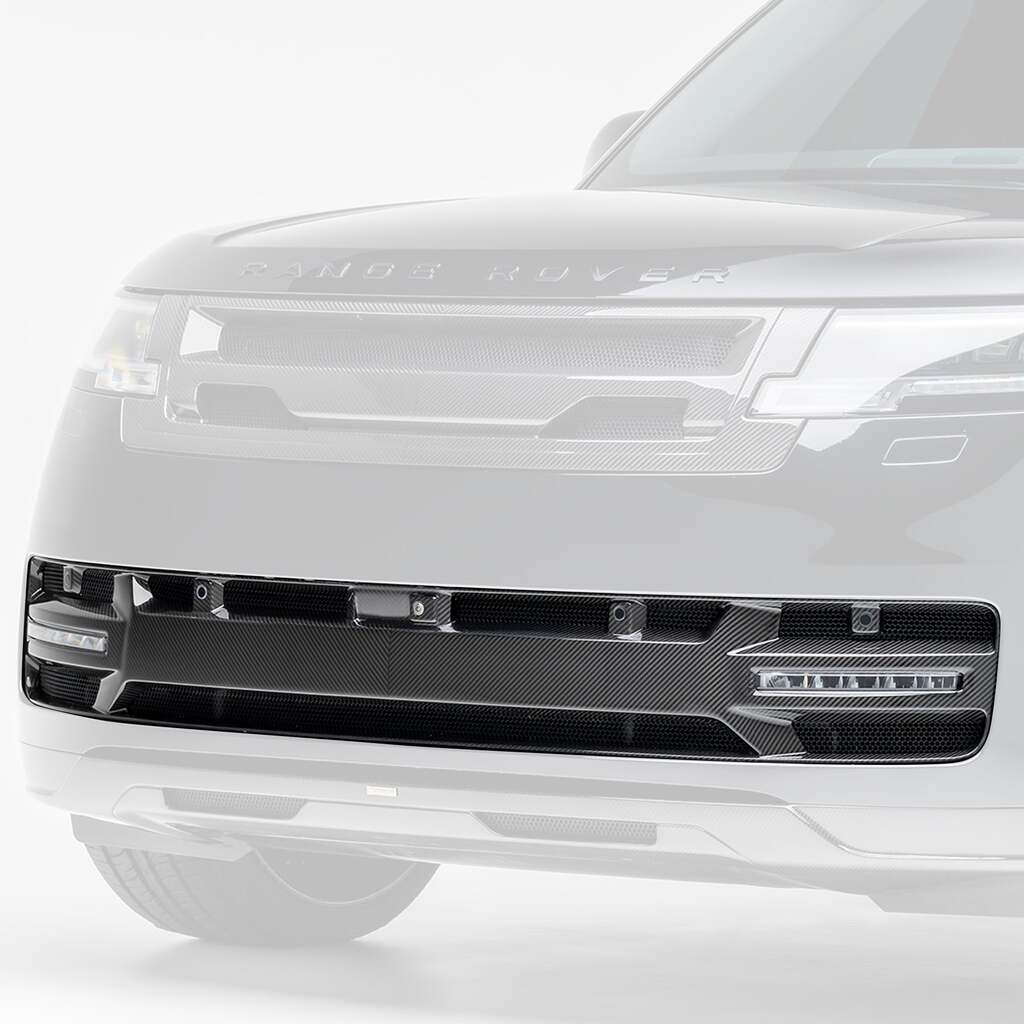 VORSTEINER ROV1025 Передня середня решітка KENSINGTON (глянцевий карбон) для LAND ROVER Range Rover (L460) 2024- Photo-0 