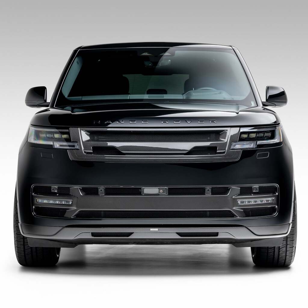 VORSTEINER ROV1025 Передня середня решітка KENSINGTON (глянцевий карбон) для LAND ROVER Range Rover (L460) 2024- Photo-2 