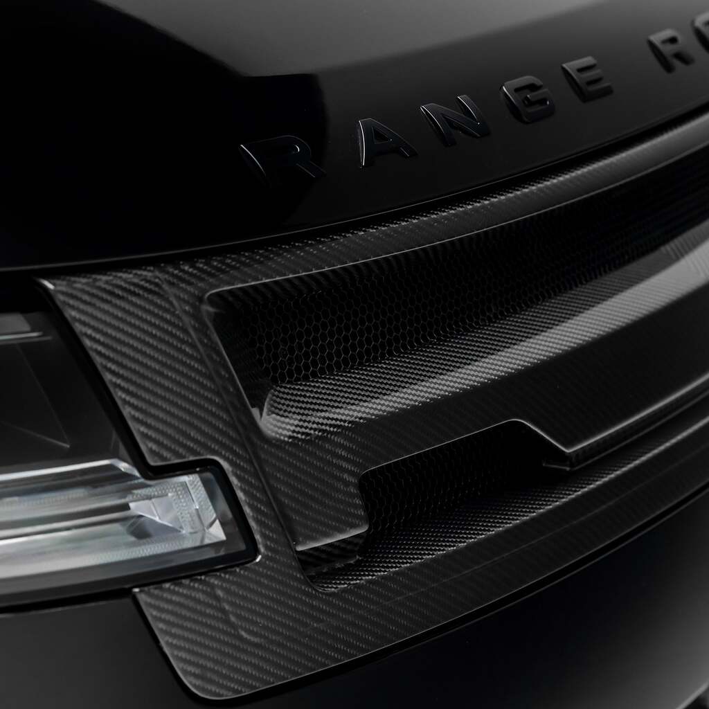 VORSTEINER ROV1035 Передня верхня решітка KENSINGTON (глянцевий карбон) для LAND ROVER Range Rover (L460) 2024- Photo-4 