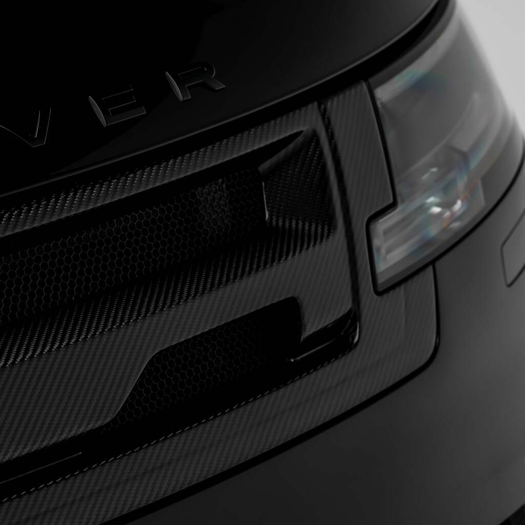 VORSTEINER ROV1035 Передня верхня решітка KENSINGTON (глянцевий карбон) для LAND ROVER Range Rover (L460) 2024- Photo-6 