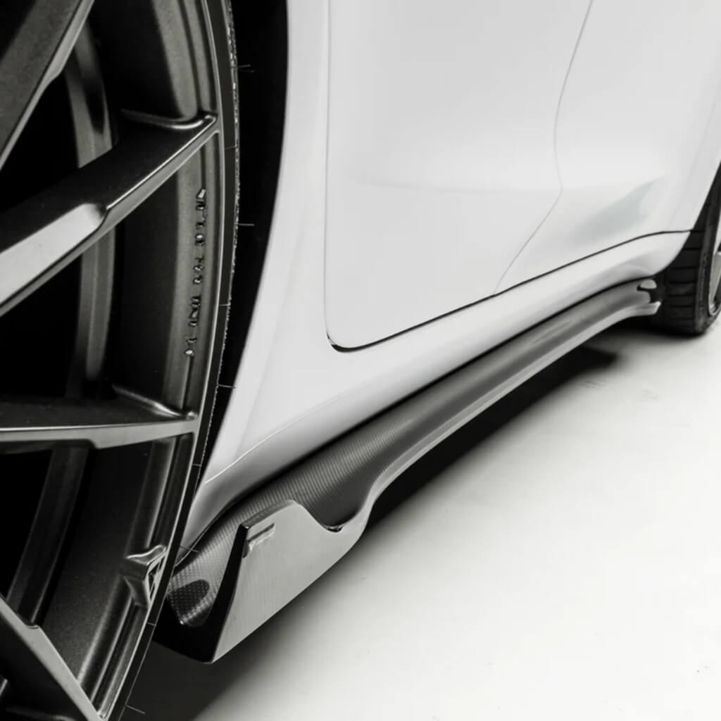 VORSTEINER TEV1030 Бічні пороги VOLTA (глянцевий карбон) для TESLA Model 3 2017- Photo-7 