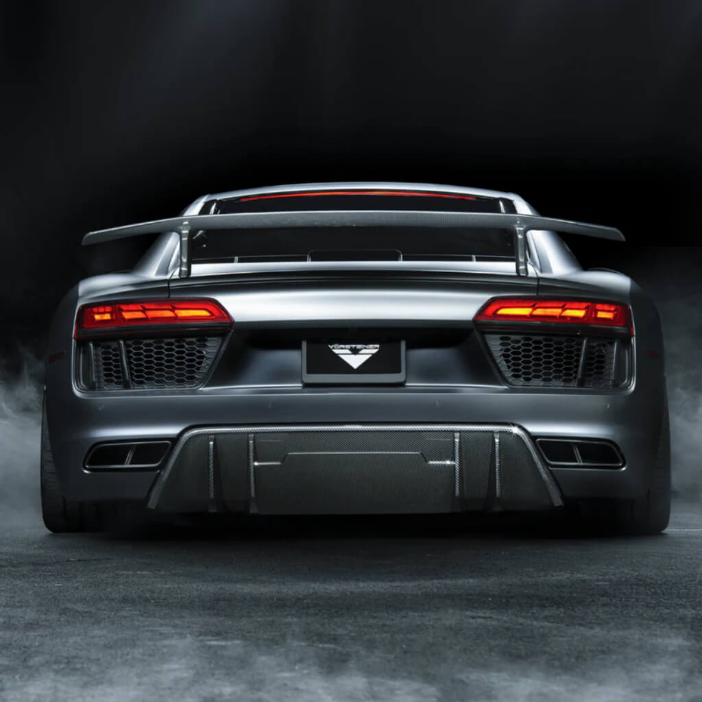 VORSTEINER VUD2150 Задній дифузор VRS (глянцевий карбон) для AUDI R8 2017-2019 Photo-4 
