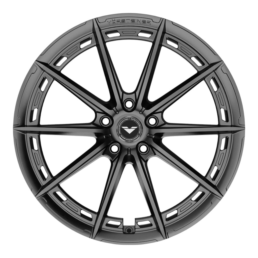 VORSTEINER VFX001.21105.5114.40C.64.CG Задній диск VFX-001 (21X10.5) Carbon Graphite для Model Y 2020-2024 Photo-1 