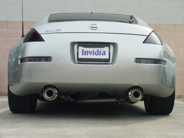 INVIDIA HS02N3ZGTP Вихлопна система GT для NISSAN 350Z/Z33 Photo-3 