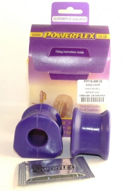 POWERFLEX PFF19-406-22 x2 Передній стабілізатор поперечної стійкості (22 мм) для FORD Capri Photo-1 