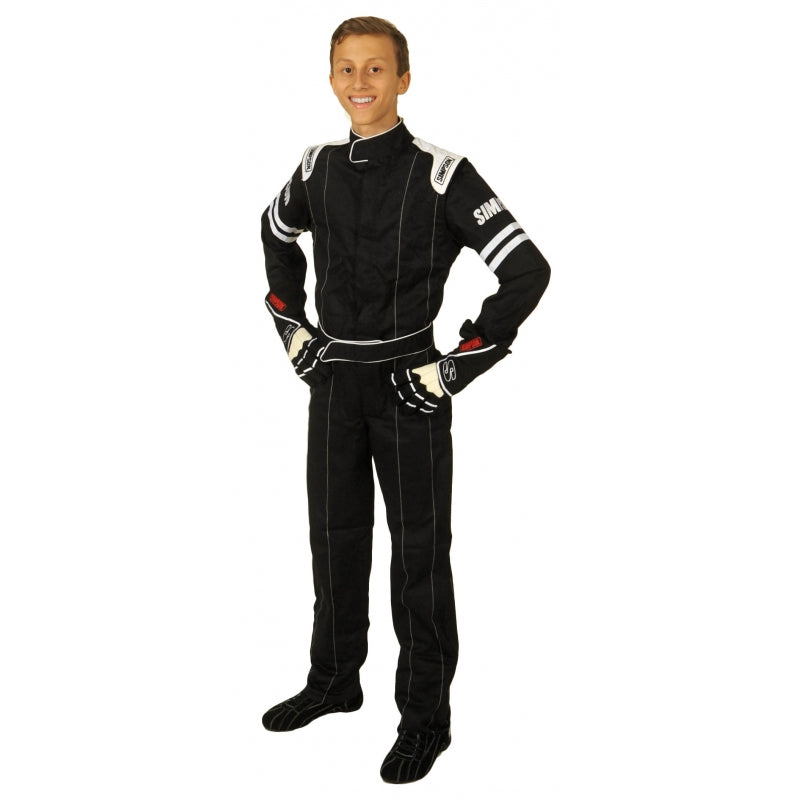 SIMPSON LY22171 Гоночний костюм YOUTH LEGEND II, SFI 3.2A/1, чорний, розмір S Photo-1 