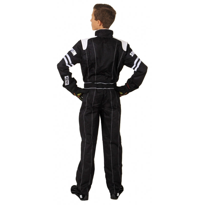 SIMPSON LY22171 Гоночний костюм YOUTH LEGEND II, SFI 3.2A/1, чорний, розмір S Photo-2 