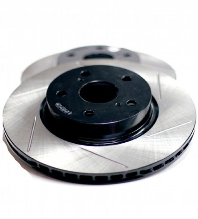 STOPTECH 126.47018 SL гальмівний диск передній лівий Sport з насічкою для SUBARU Forester / Impreza 02-10 WRX Photo-0 