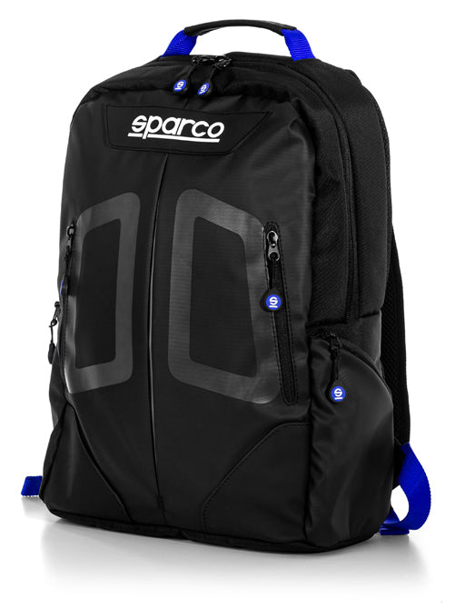 SPARCO 016440NRAZ Рюкзак STAGE, 0,76 кг, 16 л, 40x30x14 см, чорний/синій Photo-1 