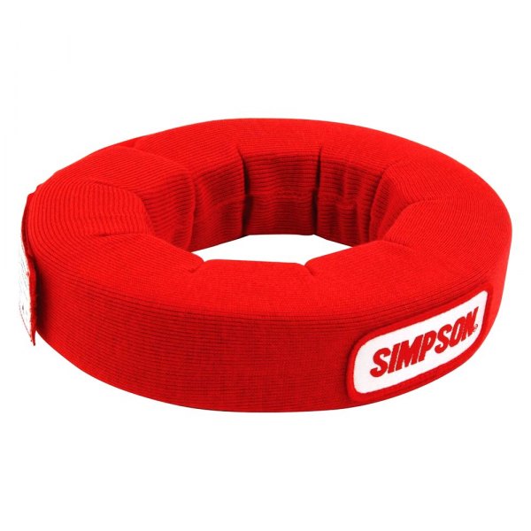 SIMPSON 23022r захист шиї для автоспорту, SFI 3.3, Червона Photo-1 