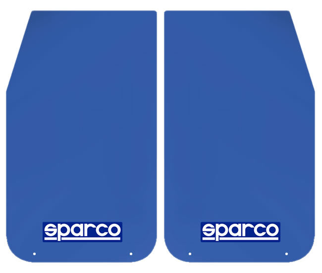 SPARCO 03791AZ Бризковики (2шт), 28x47 см, синій Photo-1 